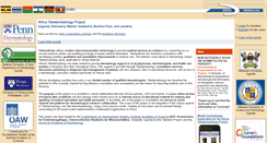 Desktop Screenshot of africa.telederm.org